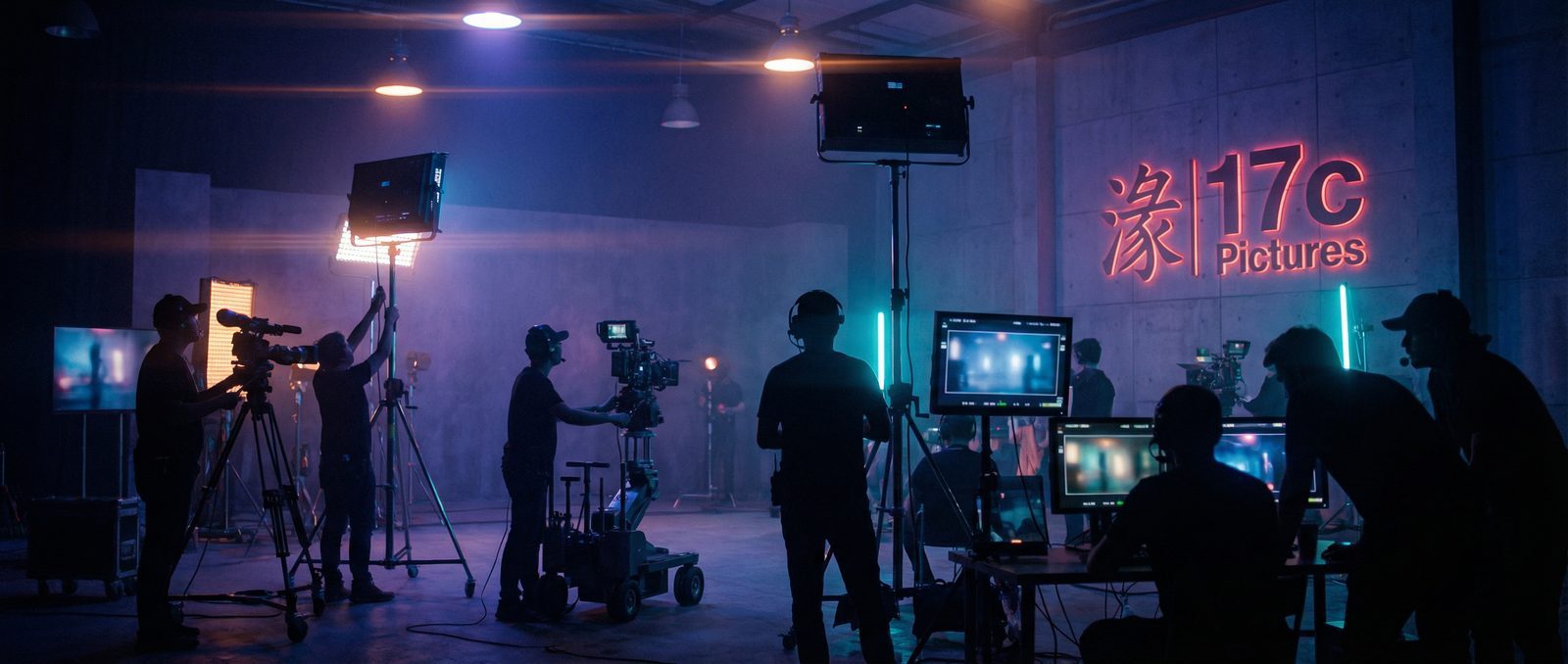 17c一起草视频制作现场