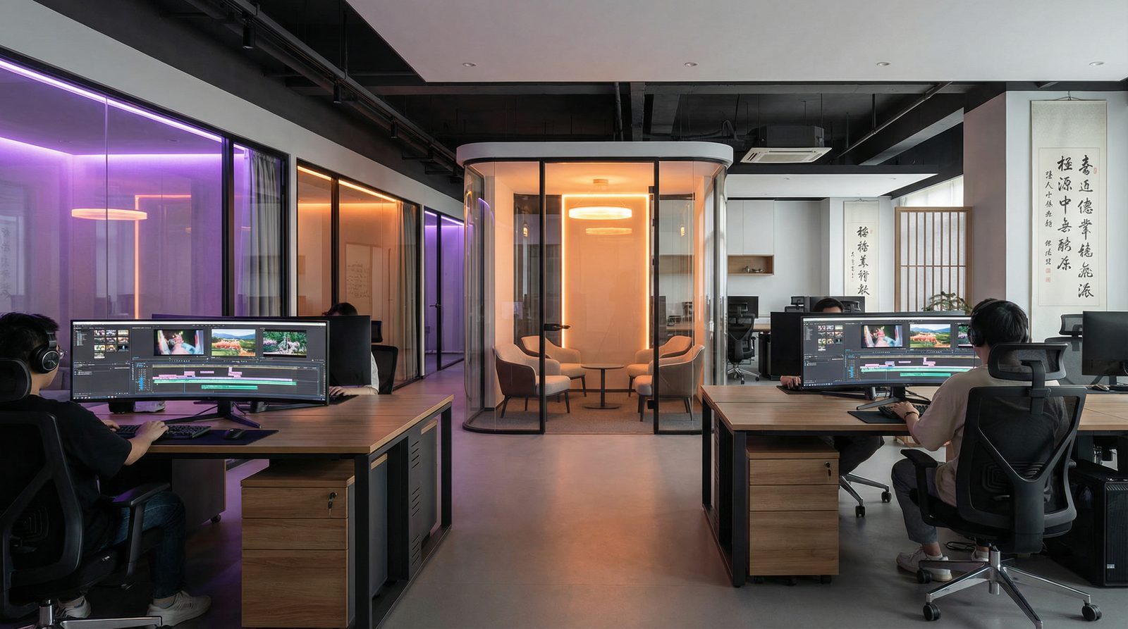 17c一起草公司办公环境